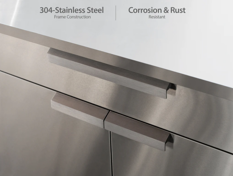 Outdoor Kitchen Stainless Steel 32" Bar Cabinet