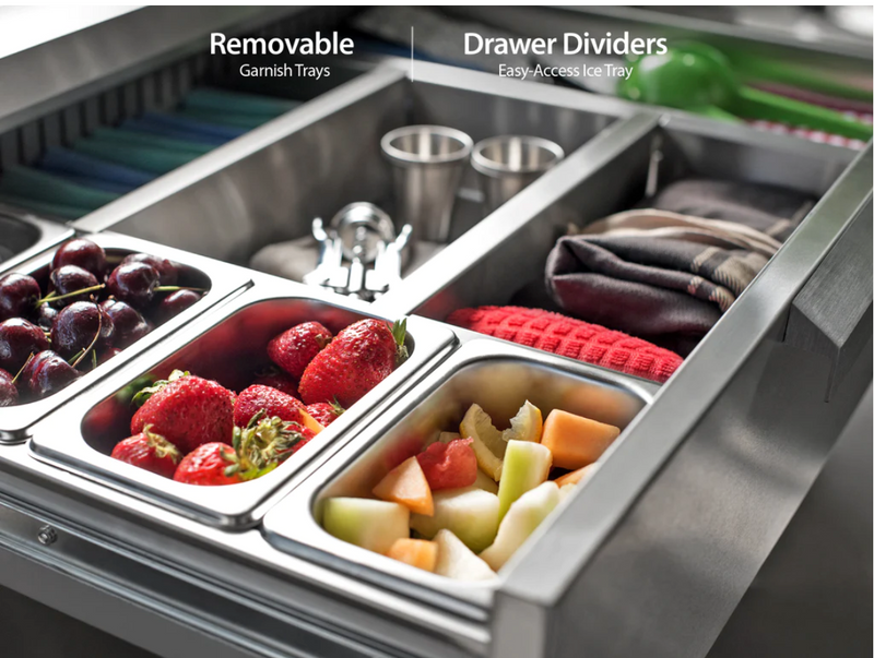 Outdoor Kitchen Stainless Steel 32" Bar Cabinet