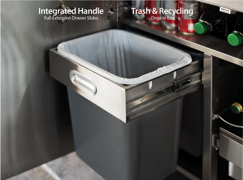 Outdoor Kitchen Stainless Steel 32" Bar Cabinet