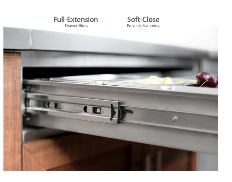 Outdoor Kitchen Stainless Steel Grove 32" Bar Cabinet