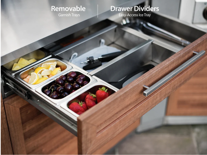 Outdoor Kitchen Stainless Steel Grove 32" Bar Cabinet