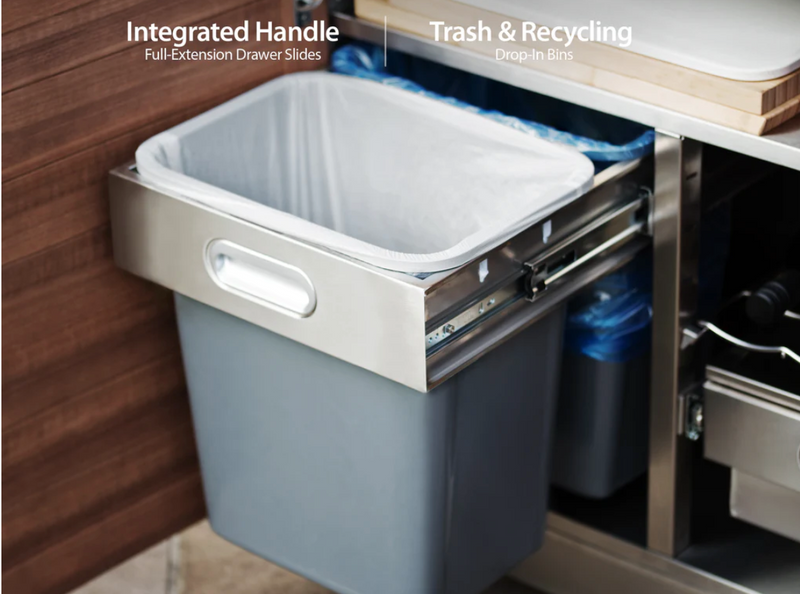 Outdoor Kitchen Stainless Steel Grove 32" Bar Cabinet