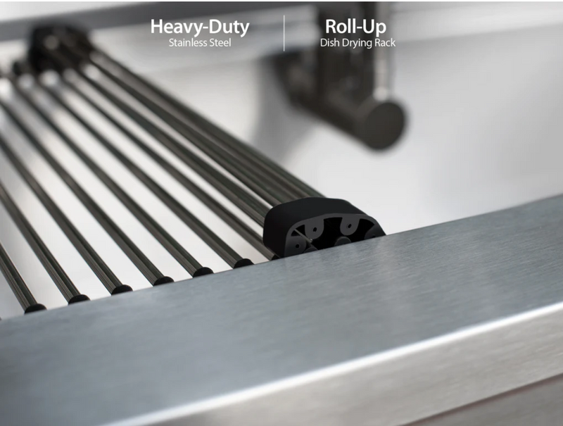 Outdoor Kitchen Stainless Steel 2x 3-Drawer + Sink + Side burner