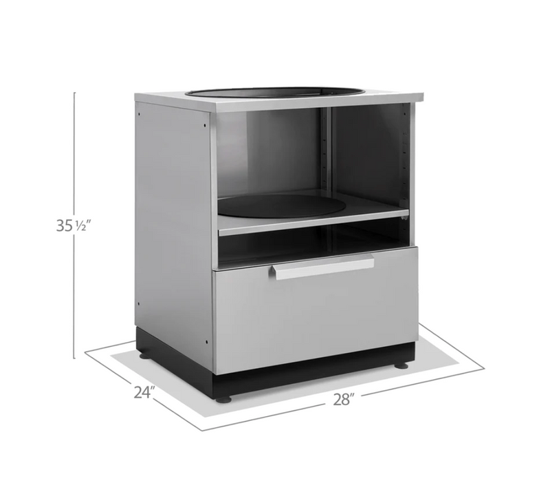 Outdoor Kitchen Stainless Steel Kamado Cabinet