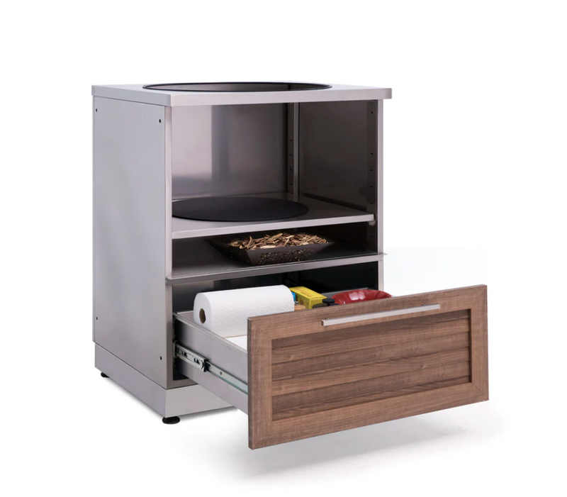 Outdoor Kitchen Stainless Steel Grove Kamado Cabinet