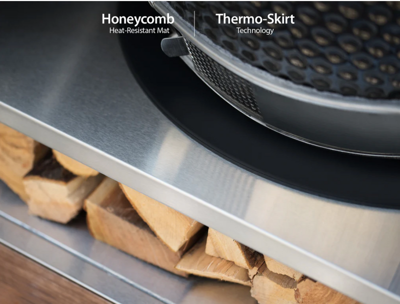 Outdoor Kitchen Stainless Steel Grove Kamado Cabinet