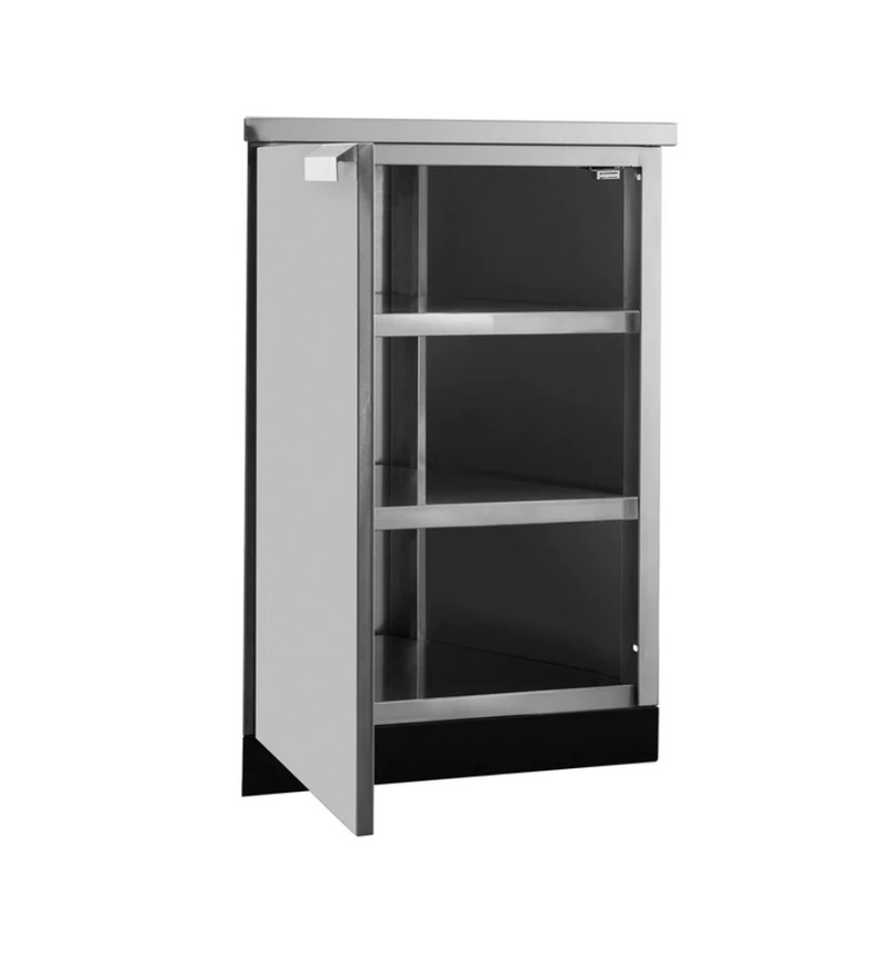 Outdoor Kitchen Stainless Steel 45 Degree Corner Cabinet
