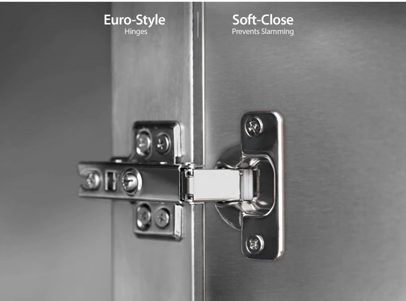 Outdoor Kitchen Stainless Steel 45 Degree Corner Cabinet