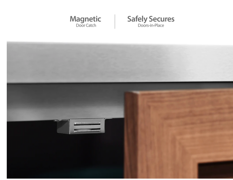 Outdoor Kitchen Stainless Steel Grove 45 Degree Corner Cabinet