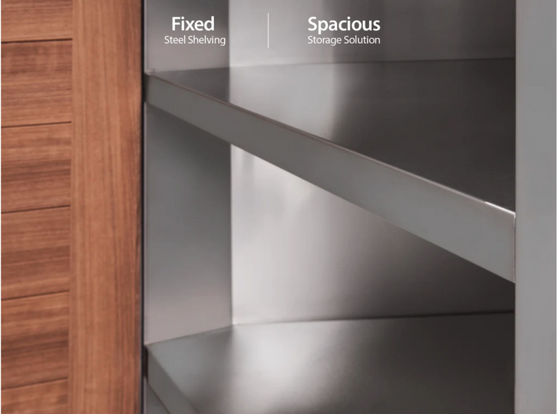 Outdoor Kitchen Stainless Steel Grove 45 Degree Corner Cabinet