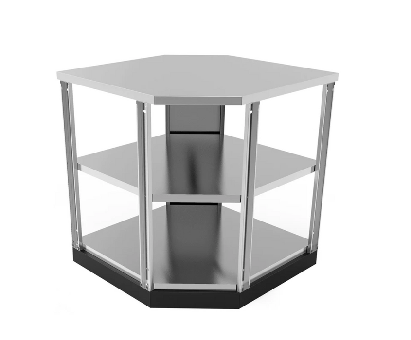 Outdoor Kitchen Stainless Steel 90 Degree Corner Cabinet