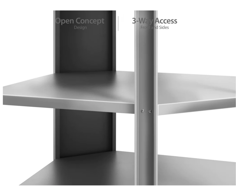 Outdoor Kitchen Stainless Steel 90 Degree Corner Cabinet