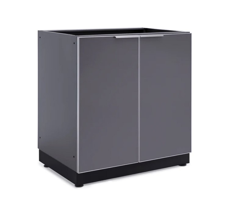 Outdoor Kitchen Aluminum 2-Door Cabinet