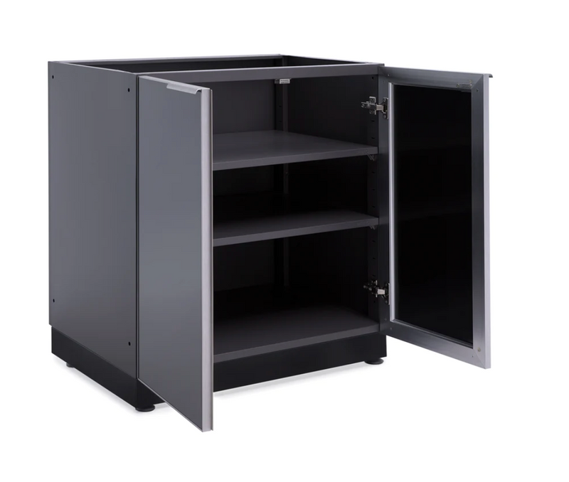 Outdoor Kitchen Aluminum 2-Door Cabinet