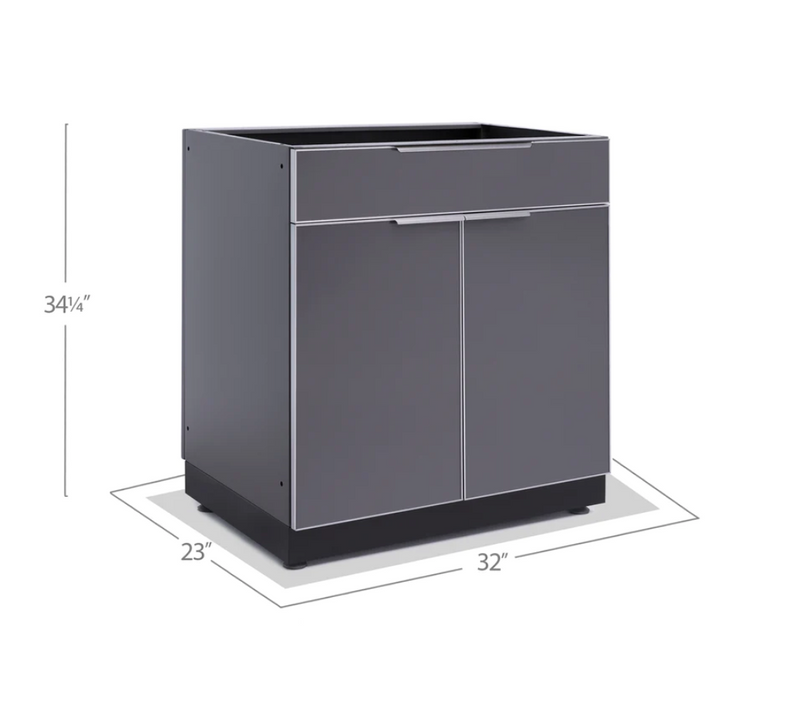 Outdoor Kitchen Aluminum Bar Cabinet