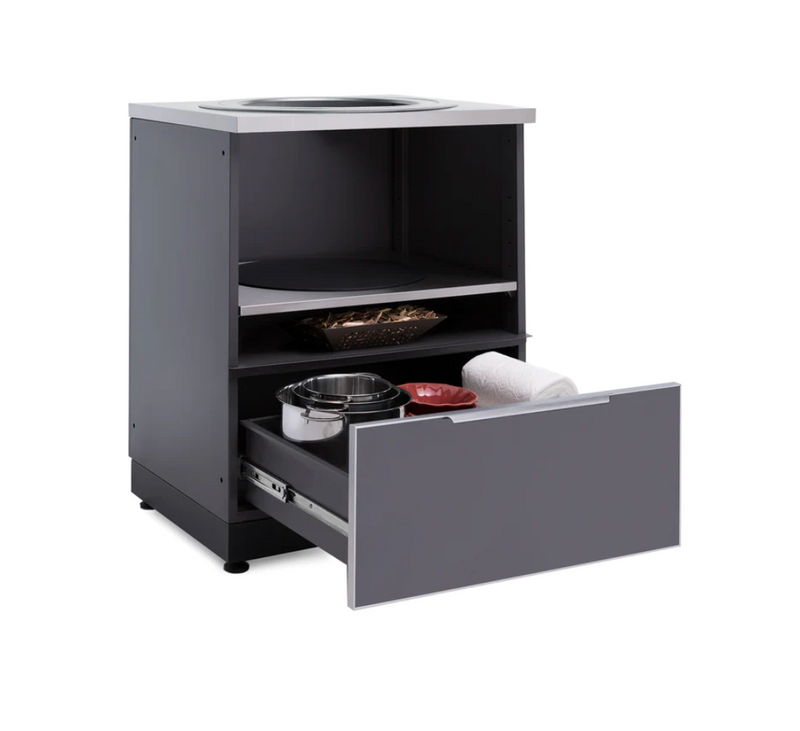 Outdoor Kitchen Aluminum Kamado Cabinet