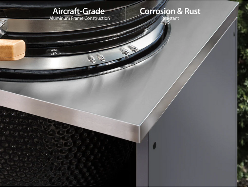 Outdoor Kitchen Aluminum Kamado Cabinet