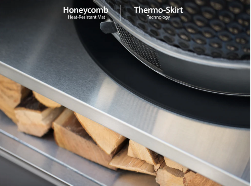 Outdoor Kitchen Aluminum Kamado Cabinet