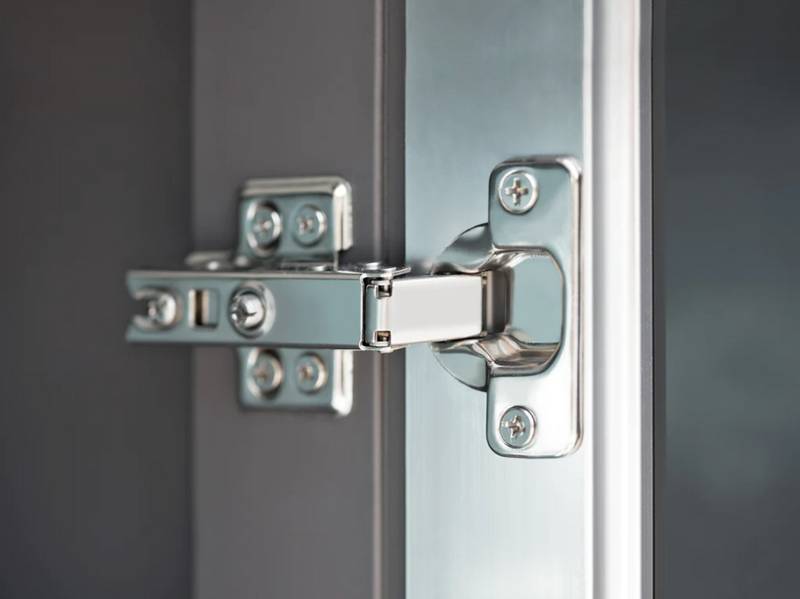 Outdoor Kitchen Aluminum 45 Degree Corner Cabinet - Slate Gray