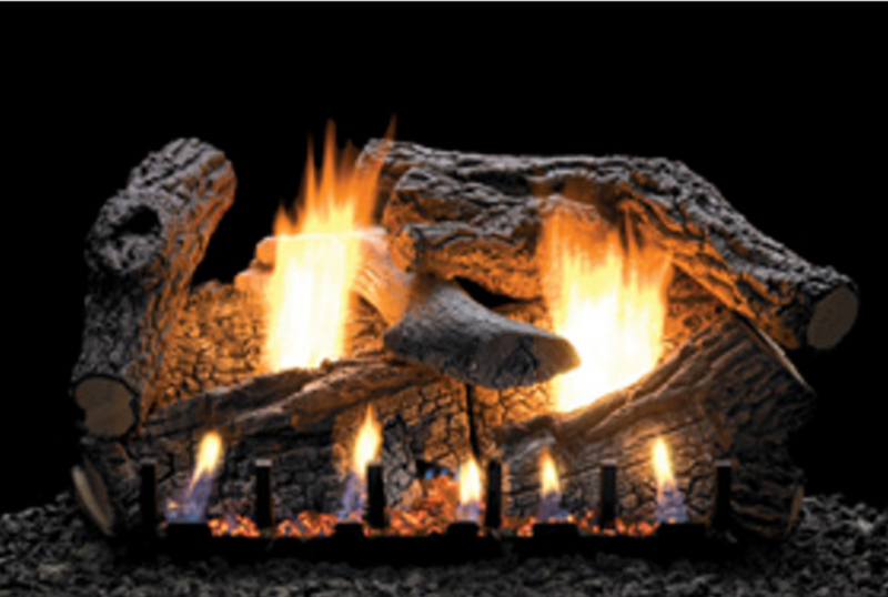 30" Super Sassafras Log Set