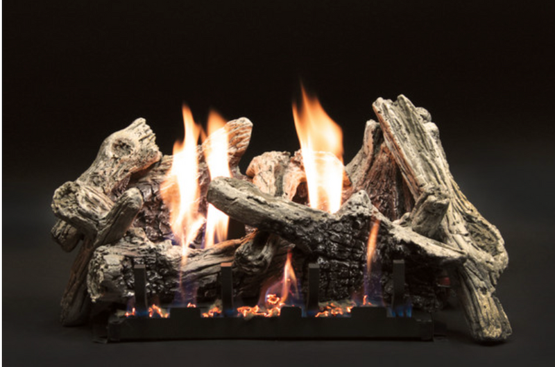 18" Super Charred Oak Log Set