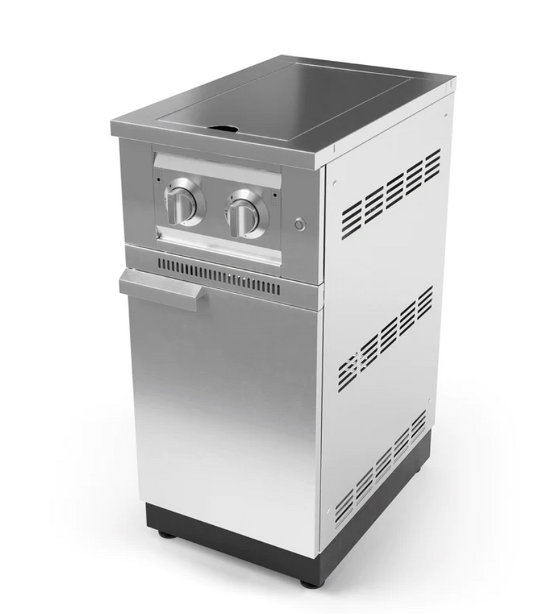 Outdoor Kitchen Stainless Steel 2x 3-Drawer + Sink + Side burner