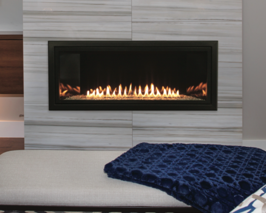 Boulevard Vent Free Linear 36" Fireplace - Natural Gas Millivolt with FRBC Remote