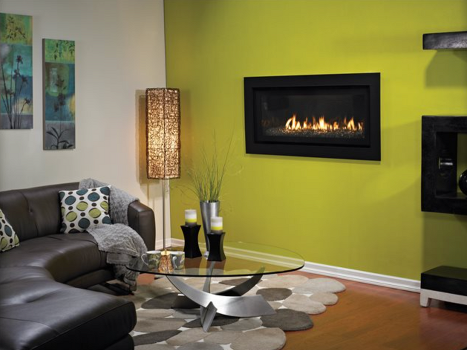 Boulevard Direct-Vent Linear Contemporary Fireplace 41" - Propane