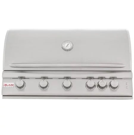 Blaze 40″ 5-Burner LTE Gas Grill With Rear Burner And Built-In Lighting System