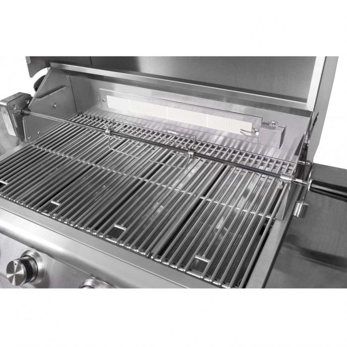 Blaze BLZ-34-ROTIS-SS Stainless Steel Rotisserie Kit for 32-Inch Grills
