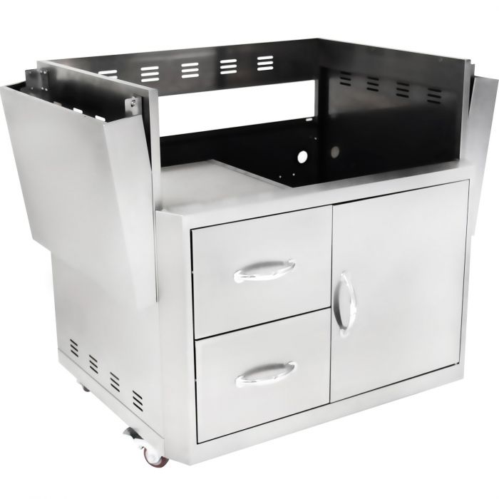 Blaze BLZ-4PRO-CART Grill Cart for 4-Burner Grill, Cart Only