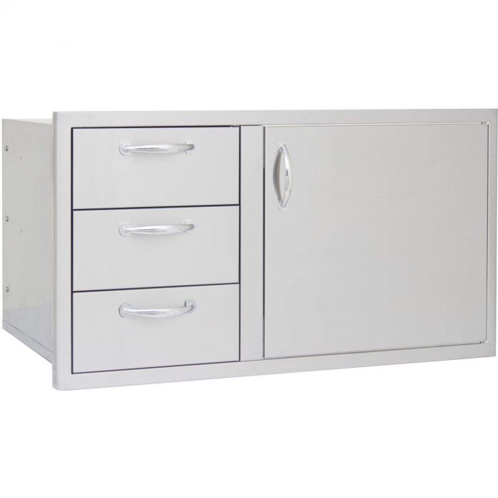 Blaze BLZ-DDC-39-R Access Door and Triple Drawer Combo, 39-inch