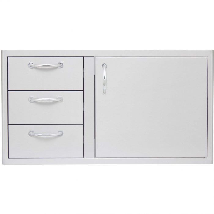 Blaze BLZ-DDC-39-R Access Door and Triple Drawer Combo, 39-inch