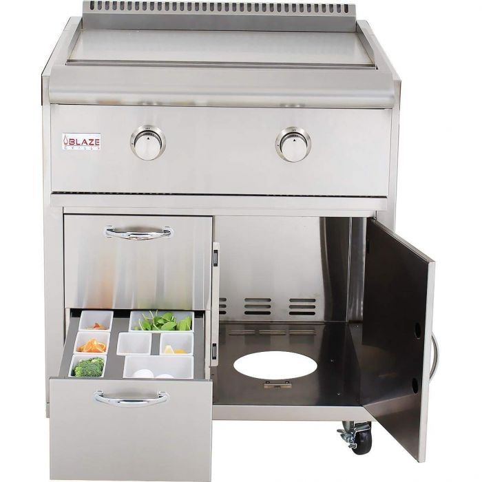 Blaze BLZ-GRIDDLE-CART Griddle Grill Cart, Cart Only