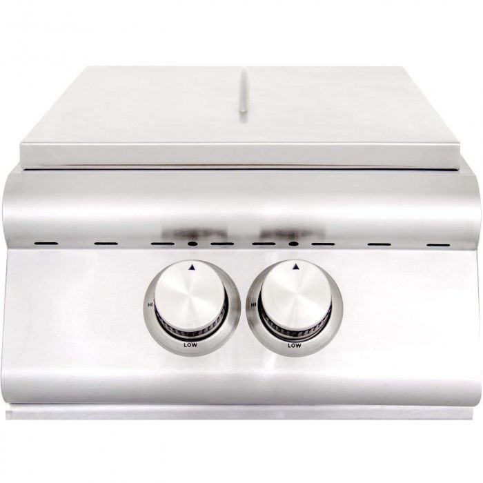 Blaze BLZ-PBLTE Built-In Power Burner with Lights, Wok Ring and Lid