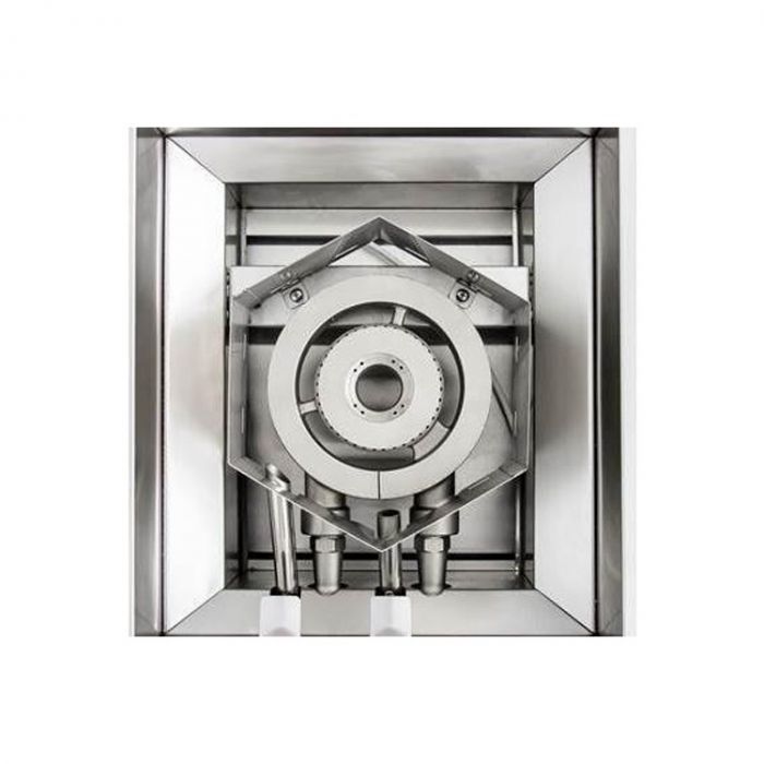 Blaze BLZ-PBLTE3 Built-In Power Burner with Lights, Wok Ring and Lid