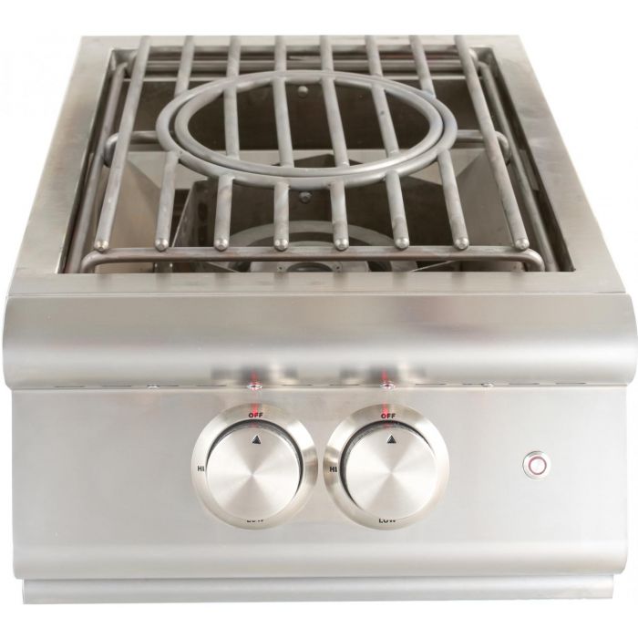 Blaze BLZ-PBLTE3 Built-In Power Burner with Lights, Wok Ring and Lid
