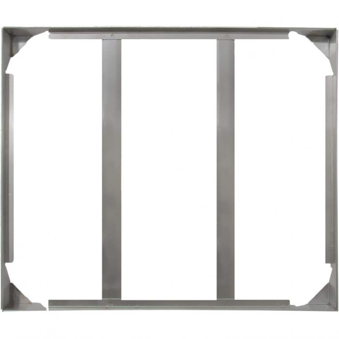 Blaze BLZ-PRO-PZST-2 Professional Ceramic Pizza Stone with Stainless Steel Tray, 15-inches