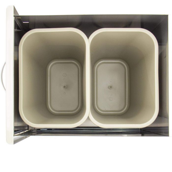 Blaze BLZ-TREC-DRW Roll-Out Double Trash Drawer, 26.375x19.875-inches