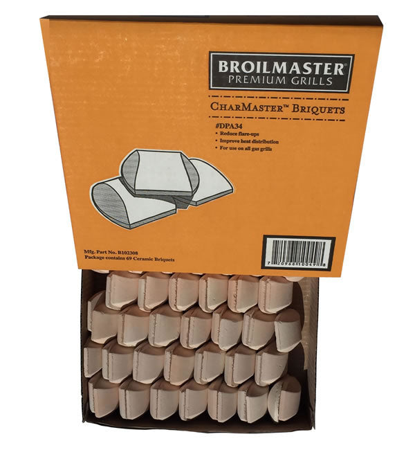 Broilmaster Grill Ceramic Char-Master Briquets