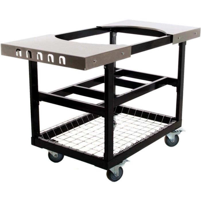 Primo Cart with Stainless Steel Side Shelves for Oval LG 300 & Oval XL 400