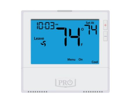 Pro1 T855 - 5+1+1 Or 7 Day Or Non-Programmable Thermostat, 3H/2C With 8 Square Inch Display