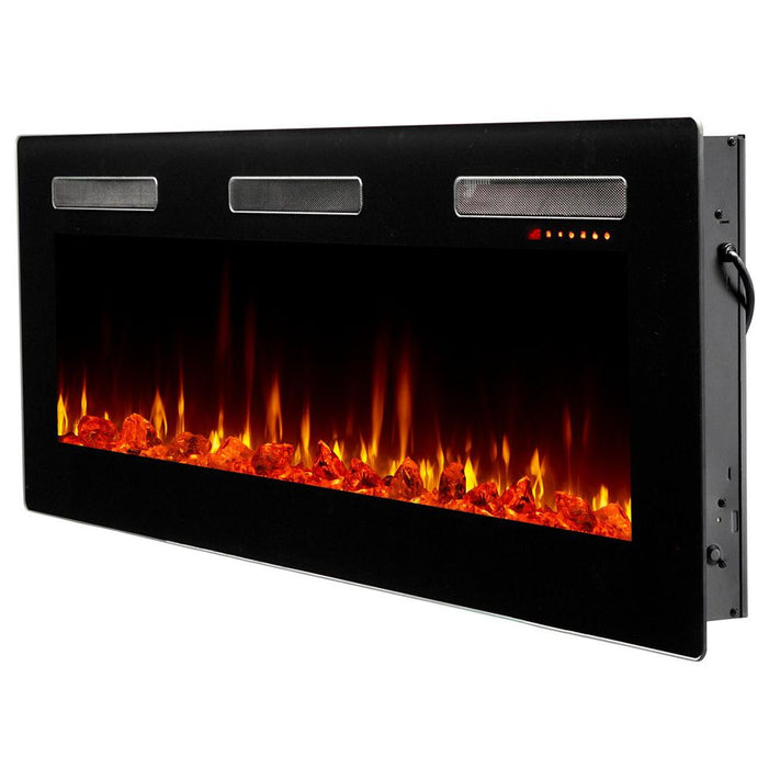 Dimplex SIL60 Sierra Series Wall Mount/Built-In Linear Electric Fireplace, 60-Inch