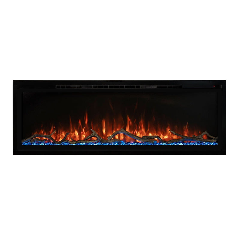 Modern Flames SPS-74B Spectrum Slimline Wall Mount/Built-In Electric Fireplace