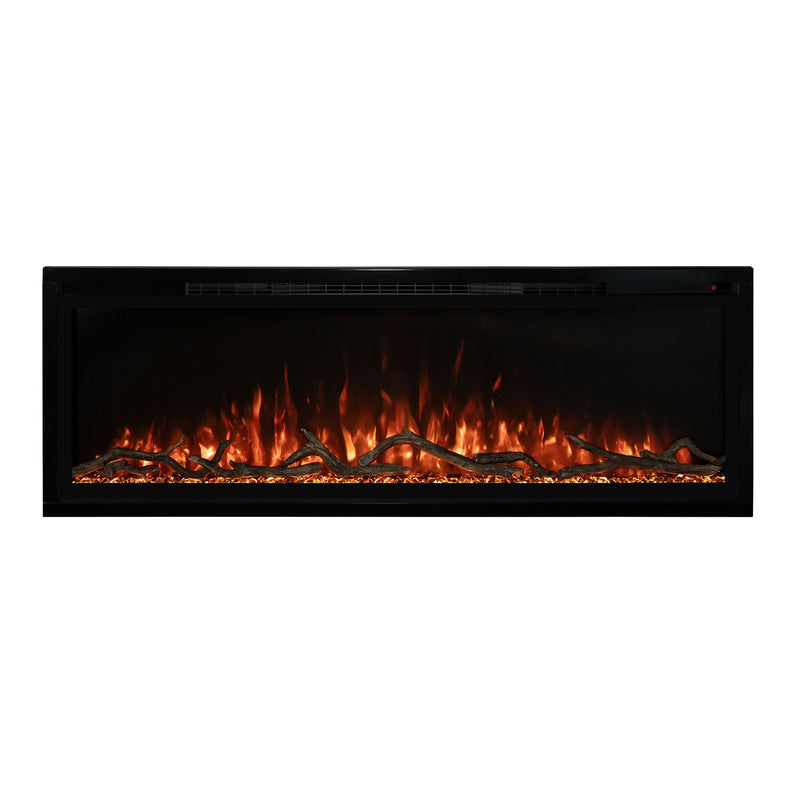 Modern Flames SPS-100B Spectrum Slimline Wall Mount/Built-In Electric Fireplace