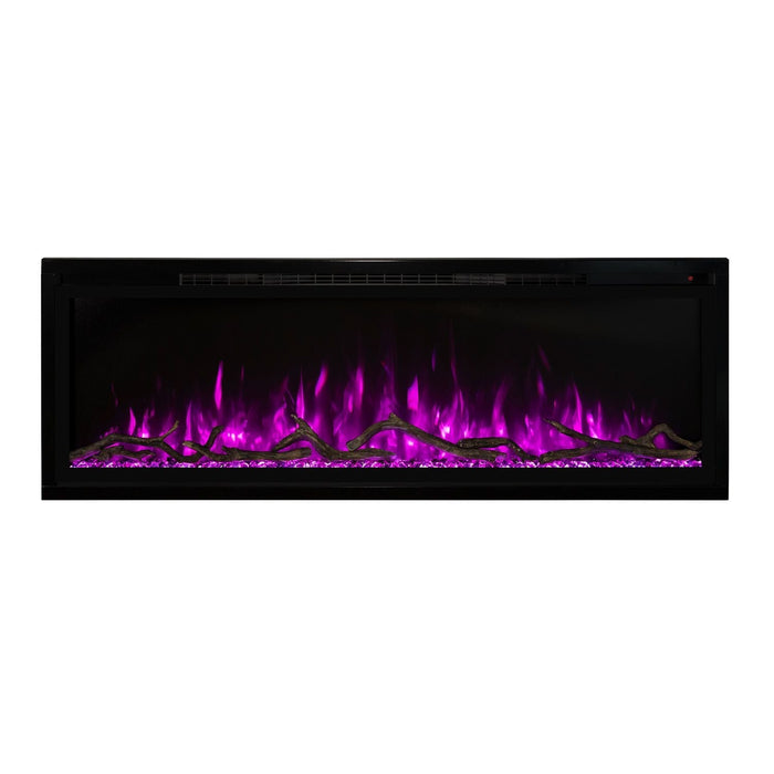 Modern Flames SPS-60B Spectrum Slimline Wall Mount/Built-In Electric Fireplace