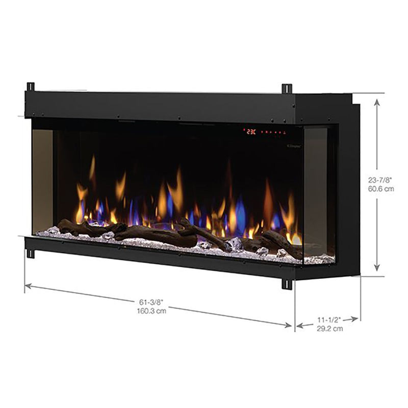 Dimplex XLF6017-XD IgniteXL Bold Deep Built-In Linear Electric Fireplace, 60-Inch